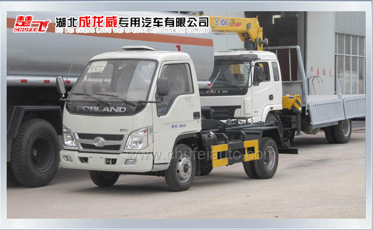 福田時代車廂可卸式垃圾車