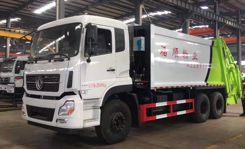 成龍威壓縮垃圾車（垃圾分類專用車）為國家環(huán)保做貢獻