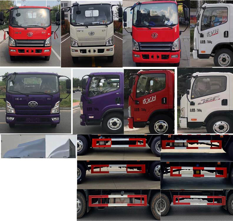 楚飛牌CLQ5070XRQ6CA型易燃氣體廂式運輸車